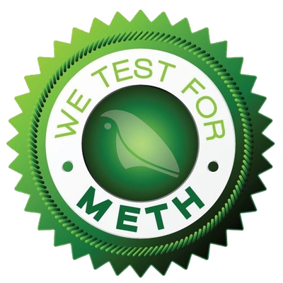 We test for meth badge